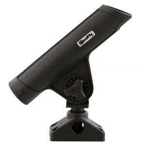 SCOTTY 350-BK Rodmaster II Rod Holder with Combination Side/Deck Mount