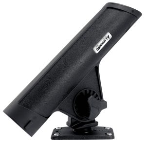 SCOTTY 351-BK RODMASTER II ROD HOLDER WITH 244 FLUSH DECK MOUNT - BLACK