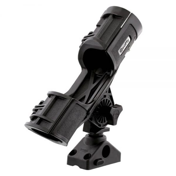 SCOTTY 400-BK Orca Rod Holder with Locking Combination Side/Deck Mount Black