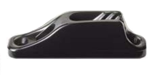 SEA-DOG 002030-1 CL203 CLAMCLEAT JUNIOR, For Use With 1/8 To 1/4 Inch Diameter Rope; Self-Locking; 3-1/4 Inch Length x 11/16 Inch Width; Black; Nylon; Single