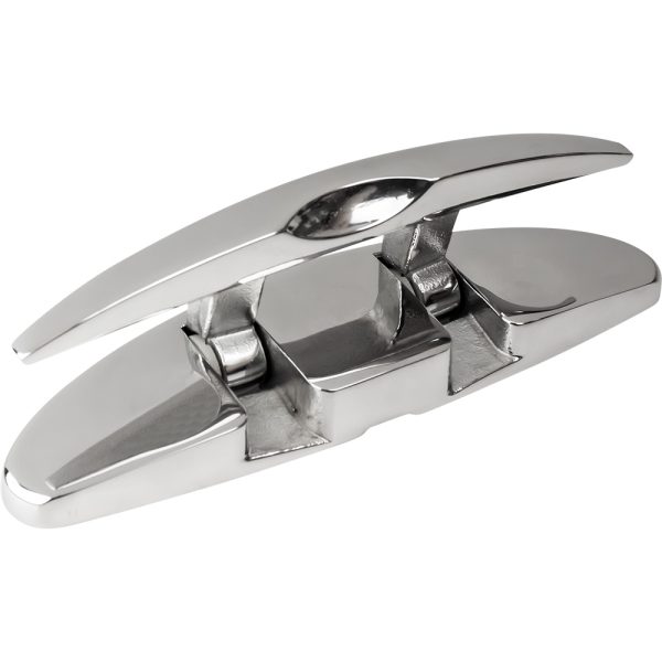 SEA-DOG 041115-1 5 INCH Oval SS Folding Cleat w/Hidden Hex Bolts