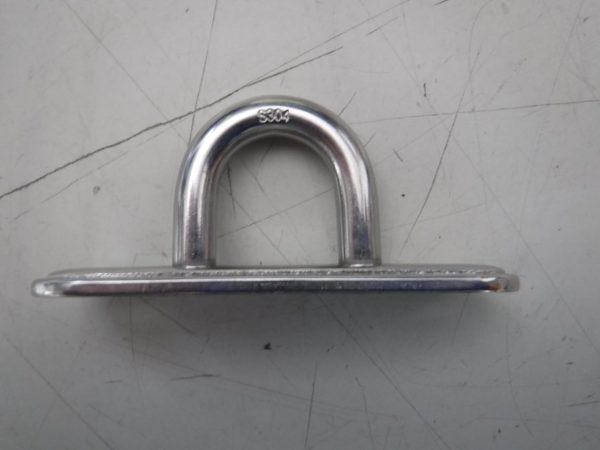 SEA-DOG 089702-1 897021 Stainless Oblong Eye Plate 2-3, Silver, 1