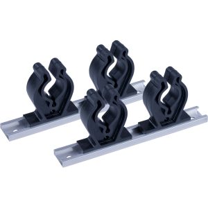 SEA-DOG 325044-1 TRACK ROD HOLDER - 7 INCH TRACKS - 4 ROD CLIPS