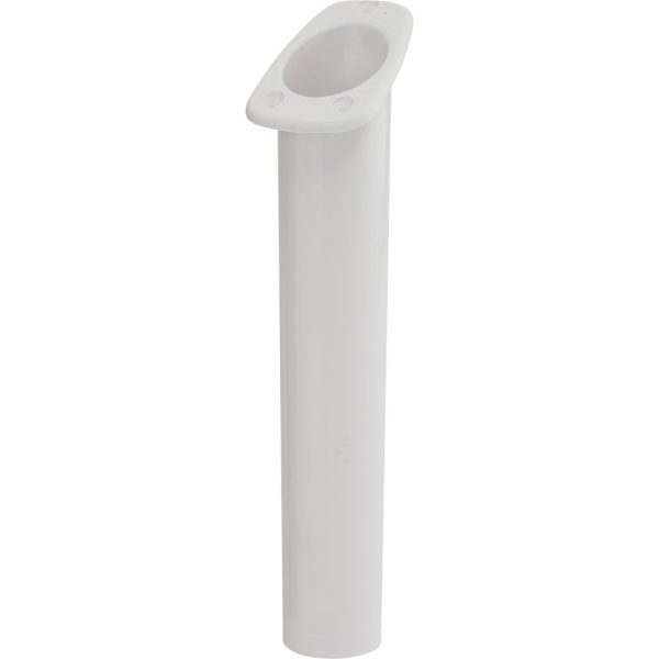 SEA-DOG 325061-1 NARROW GUNNEL FLUSH MOUNT ROD HOLDER - WHITE