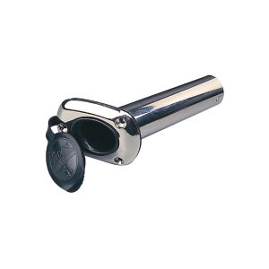 SEA-DOG 325235-1 CAST STAINLESS STEEL FLUSH MOUNT ROD HOLDER W/CAP - 30°