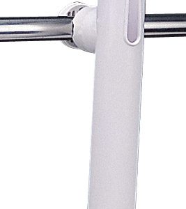 SEA-DOG 327161-1 POLY RAIL MNT ROD HOLDER WHITE, Rail Mount; Holds One Rods Up To 1-3/4 Inch Diameter Rod; White; Polypropylene; 11-3/4 Inch Height
