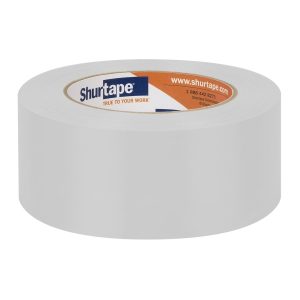 SHURTAPE 105745 PE 901 STW 48MM X 33M-24 RLS, Used For Seaming And Sealing Applications Across Variety Of Surfaces; Synthetic Rubber Based Adhesive; 108 Foot Length x 1.88 Inch Width x 9 Mil Thickness; Watertight Seal; White; Polyethylene Film Backing