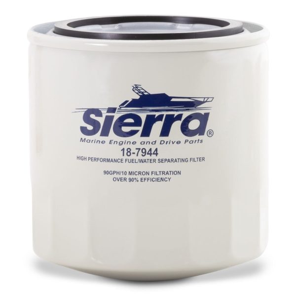 SIERRA 033324-10 SHORT WS FF MRCRY/UNIV STYLE, 10 Micron Element; Short Filter; 11/16 Inch Inlet Size