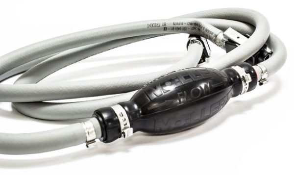 SIERRA 034386-10 FLA HONDA 3/8FT ID HOSE, Marine; For Use With Honda Outboard Engines; 6.6 Foot Length; 3/8 Inch Inside Diameter; With Primer Bulb/ Engine Connector/ Tank Connector/ Stainless Steel Clamps
