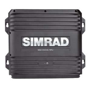 SIMRAD 000-15100-001 NSO EVO3S MPU ONLY AMERICAS, Compatible With MO Series Monitors; 3 RJ45 Ports/ 1 Mbit Port; With Built-In Card Reader; 45 Watts; 9 To 31 Volt DC; 11 Inch Length x 2-1/2 Inch Depth x 9.1 Inch Height; IPX2 Rating Waterproof