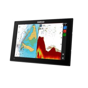 SIMRAD 000-15367001 NSX 3012 - Chartplotter Fish Finder with Active Imaging 3-in-1 Transducer and C-MAP Discover X Charts, Black