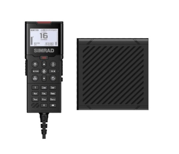 SIMRAD 000-15647-001 HS100/SP100 Wired Handset and Speaker for RS100/RS100B