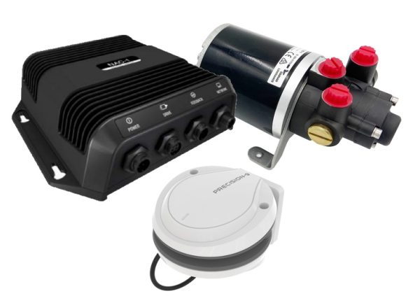 SIMRAD 000-15951-001 NAC-1 PRECISION HYDRAULIC PILOT PAC, For Single Or Dual-Linked Outboard Motors On Boats That Are Up To 30 Foot In Length