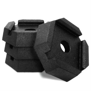 SNAPPAD XTRSQSP4 Xtra RV Leveling Pads - Permanent Jack Stabilizers for RVs - 6 INCH Square Leveling Jack Pads for LCI Leveling System - Heavy Duty Replacement for Blocks - Made in The USA (Square 6 4-Pack)