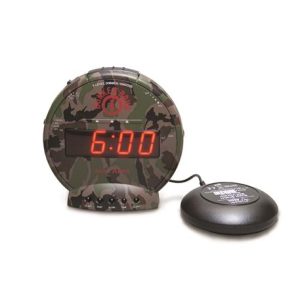 SONIC ALERT SBC575SS Bunker Bomb Alarm Clock