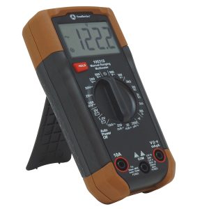 SOUTHWIRE 10031S MULTIMETER-600V MANUAL RANGING, Digital Display; Resistance 0.1 To 2 Mega Ohm; DC Current 1 Milli Amps To 10 Amps; AC Volt Range 100 Millivolt To 600 Volt; DC Volt Range 0.1 Millivolt To 600 Volt; Continuity 0.1 Ohm