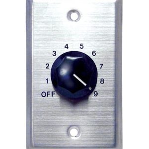 SPECO WAT50S 50W Speaker Line Attenuator - Silver