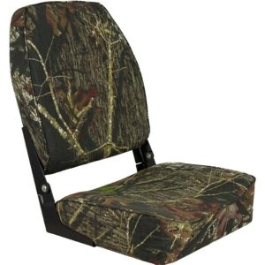 SPRINGFIELD 1040646 High Back Folding Seat - Mossy Oak Break-Up