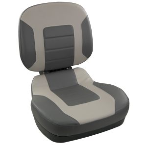 SPRINGFIELD 1041583 FISH PRO II LOW BACK FOLDING SEAT - CHARCOAL/GREY