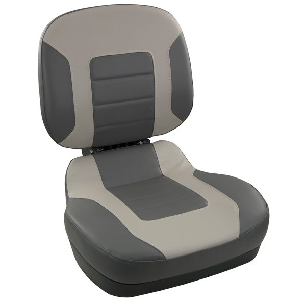 SPRINGFIELD 1041583 FISH PRO II LOW BACK FOLDING SEAT - CHARCOAL/GREY
