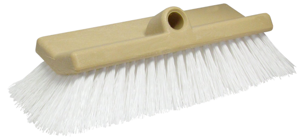STAR BRITE 040016 Big Boat Brush/Bi-level Scrubber (White)