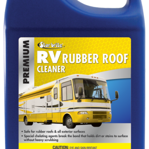 STAR BRITE 075800 Premium RV Rubber Roof Cleaner - Safely Remove Dirt, Grime & Stains From Camper Roofs, Rubber, Fiberglass & Painted Surfaces Without Corrosive Acids 128 OZ