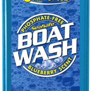 STAR BRITE 080416P Concentrated Boat Wash - Biodegradable, Phosphate-Free, Heavy-Duty Boat Soap for All Marine Surfaces - 16 Ounce (080416)