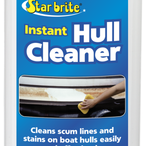 STAR BRITE 081732PW Instant Hull Cleaner - Easily Remove Stains, Scum Lines & Grime for Boat Hulls, Fiberglass, Plastic & Painted Surfaces - Wipe On, Rinse Off Formula 32 Ounces (081732)
