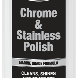 STAR BRITE 082708 Polishing Compound; Used To Clean And Shine Chrome And Stainless Steel Marine Surface And Protect Against Pitting/ Discoloration/ Staining/ Rusting; 8 Ounce Bottle; Single