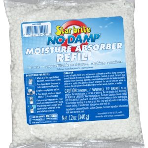 STAR BRITE 085400 REFILL NO DAMP DEHUMIDIFIER 12 OZ., Granules In Bag; 12 Ounce Refill Pack; With US Label