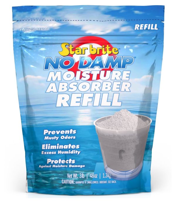 STAR BRITE 085450 NO DAMP RESEALABLE REFILL BAG 48 OZ, Granules In Bag; 48 Ounce Refill Pack; With US Label