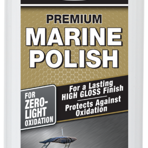 STAR BRITE 085716PW Premium Marine Polish - Maximum UV Protection & High Gloss Finish - UV Inhibitors Stop Fading, Chalking & Oxidation While Repelling Water, Stains & Marine Deposits - !6 Ounce (085716)