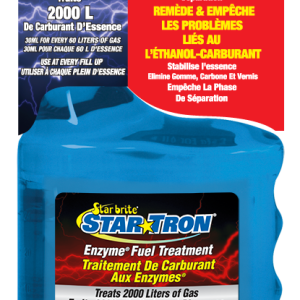 STAR BRITE 093032C Star Tron Enzyme Fuel Treatment - Concentrated Formula 1000mL - Treats 2000 Liters