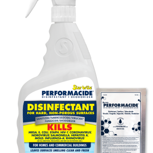 STAR BRITE 102032 Performacide Disinfectant - Kills COVID-19 Virus in 30 Seconds - No Rinse, No Wipe, No Residue - Just Add Water - 32 OZ. Single Kit