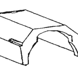 SUBURBAN 101780 SUBURBAN JACKET HALF 6GAL, For 6 Gallon Suburban Water Heater; Half Jacket