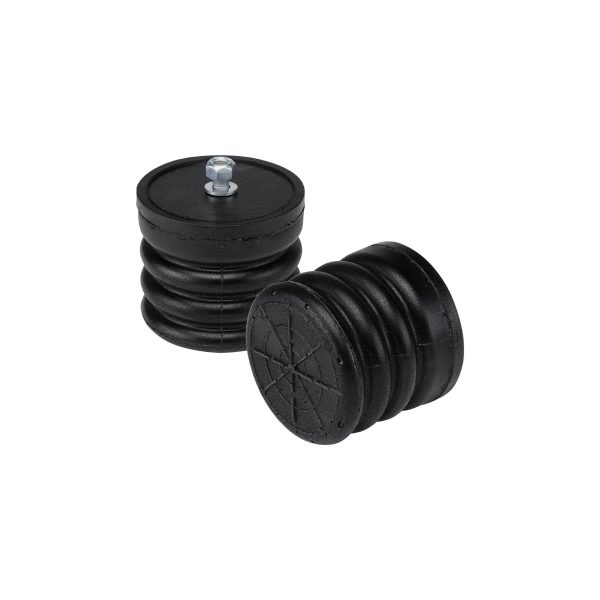 SUPERSPRINGS SSF-327-47 SumoSprings Front for Mercedes-Benz Sprinter 2500 | 3500 4x4 | Left/Right Pair | 1400 (lb) Capacity at 50% Compression | Made in the USA, Black