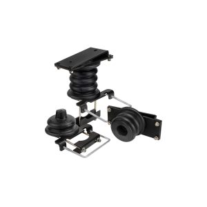 SUPERSPRINGS SSR-129-47-2 SumoSprings Rear for Ford F-250|F-350 | Left/Right Pair | 5000 (lb) Capacity at 50% Compression | Made in the USA, Black