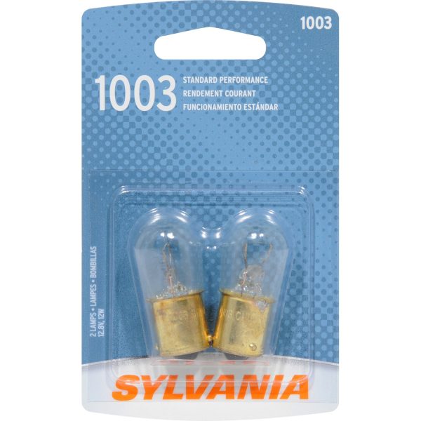 SYLVANIA 1003.BP2 1003 Basic Miniature Bulb (Contains 2 Bulbs)