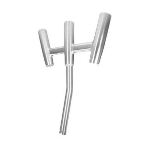 TACO F310770BSA Fishing Rod Holder; Kite; For Use With Single Fishing Rod Holder; Holds Three Kite Fishing Rods