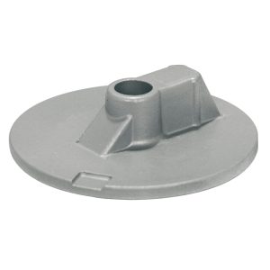TECNOSEAL 00835 Mercury/Mercruiser Zinc Flat Trim Tab Anode - No Threads