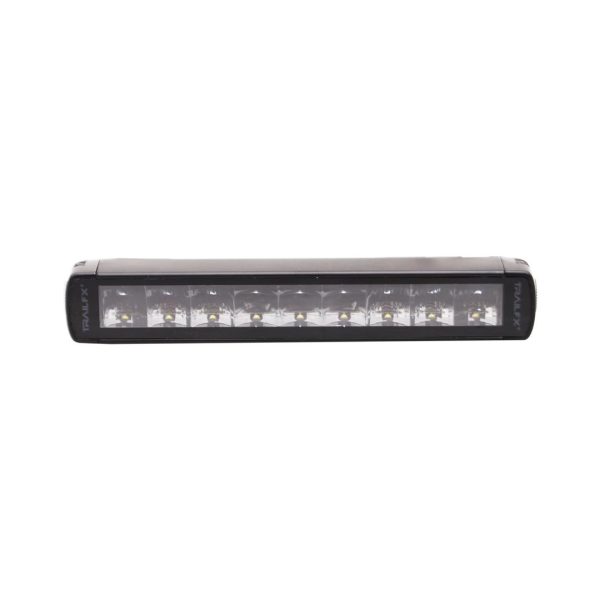 TRAILFX 10SRSCMB 10 Inch Single Row Spot/Flood Combo Beam LED Light Bar for Off-Roading and Overlanding