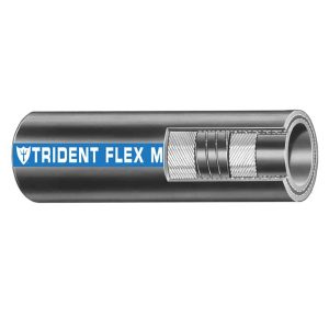 TRIDENT MARINE 250-1126-FT 1-1/2 INCH FLEX MARINE WET EXHAUST & WATER HOSE - BLACK - SOLD BY THE FOOT