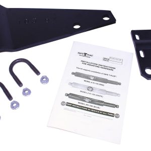 UNITED SAFTY W-104K1.5 Steering Stabilizer Bracket; With Part Number 55-104-5 Anchor Bracket/ Part Number 55-206 Tie Rod Bracket/ 3/8 X 1-3/8 U-Bolt Kit