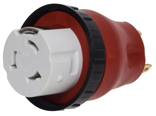 VALTERRA 03050DAVP Mighty Cord A10-3050DAVP 30 Amp Male to 50 Amp Female Detachable Adapter Plug (30A-50A)