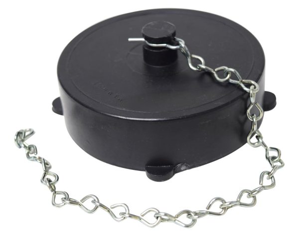 VALTERRA F022018 Products, Inc. F02-2018 3 INCH Female Thread Cap with 10 INCH Chain