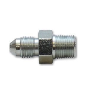 VIBRANT 10290 Power Fitting, Adapter, Straight, Male -3 AN to Male 1/8 in. NPT, Steel, each