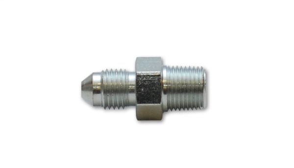 VIBRANT 10290 Power Fitting, Adapter, Straight, Male -3 AN to Male 1/8 in. NPT, Steel, each