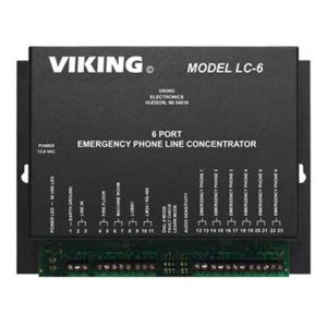 VIKING LC-6 6 Port Line Concentrator for Emergency