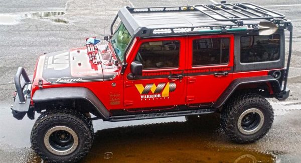 WARRIOR 10984 PROD 07-17 Jeep JKU MOD Rack