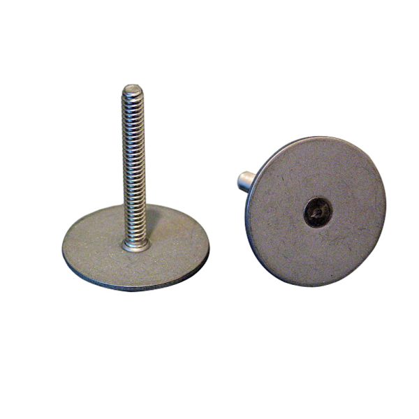 WELD MOUNT 102412 .75 INCH TALL STAINLESS STUD WITH #10 X 24 THREADS - QTY. 10